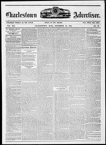 Charlestown Advertiser, September 24, 1864