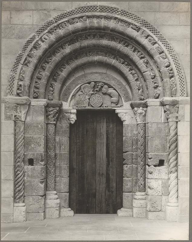 Boston Museum, Decorative Arts Wing, Romanesque doorway, Spanish