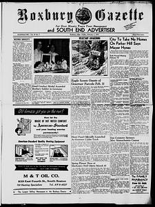 Roxbury Gazette and South End Advertiser, February 01, 1957