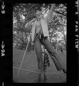 Ropes class in Franklin Park, Dorchester