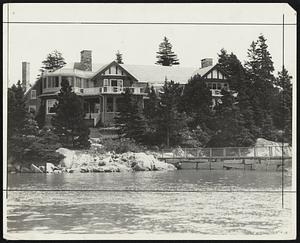 Mayor Andrew J Peters' summer house at North Haven, Maine.