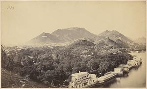 Ajmer, from above the "Daulat Bagh"