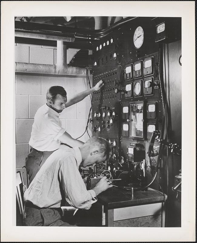 Death lurks behind several feet of reinforced concrete as scientists at