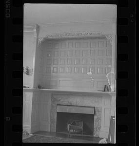 Interior, Trinity Church Rectory, 233 Clarendon Street, Boston, Massachusetts