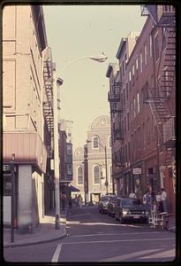 Prince Street from Hanover Street North End Boston