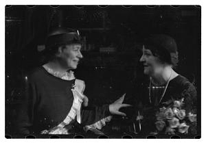 Mrs. Cecil R. Nickolls, at Youth Conference - Hotel Statler
