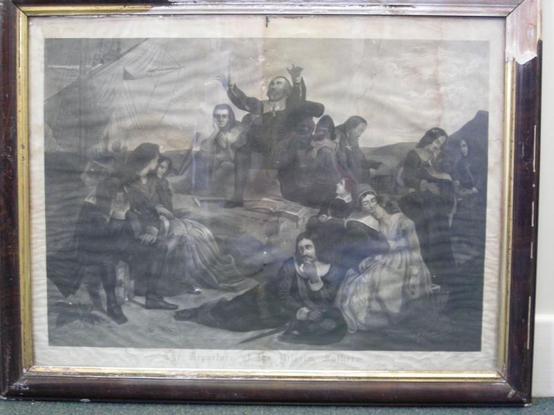 Departure of the Pilgrim Fathers for America A.D. 1620