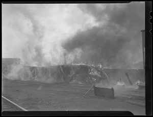 Disaster - fires, waterfront cottage area - see aerial