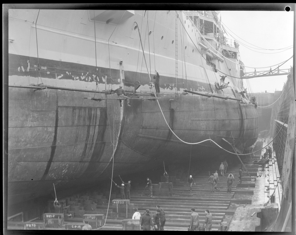 USS Florida showing new invention 