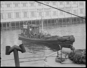 Oil boat "See Bee" Fish pier