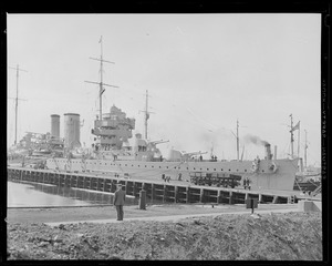 British ship "York," Navy Yard, Boston