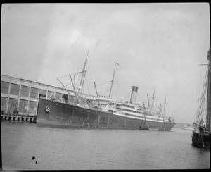 SS Arabic, South Boston pier