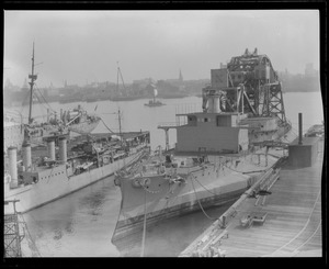 Ship at Charlestown Navy Yard