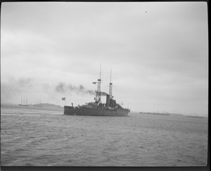 U.S. Navy ship, Boston Harbor