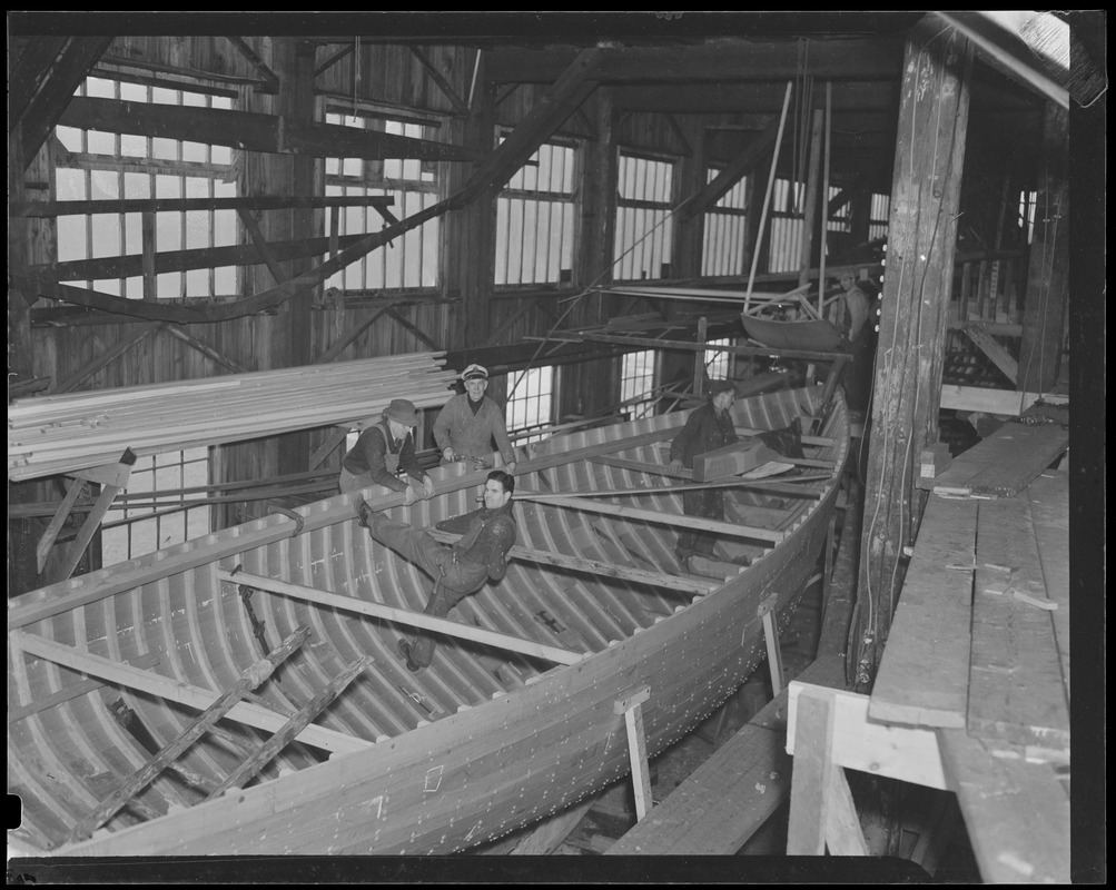 Building boats - Lawley's in Germantown, Quincy