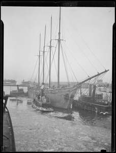 4-masted schooner "Snetind"