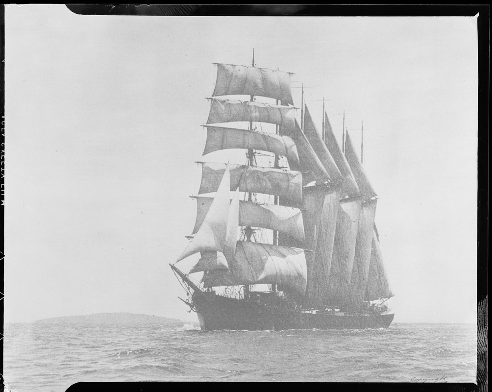 Tom Lawson's 7-masted schooner