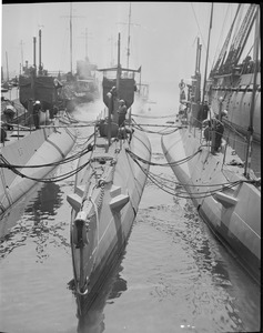 Subs at navy yard