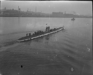 German sub U-Boat war prize WWI