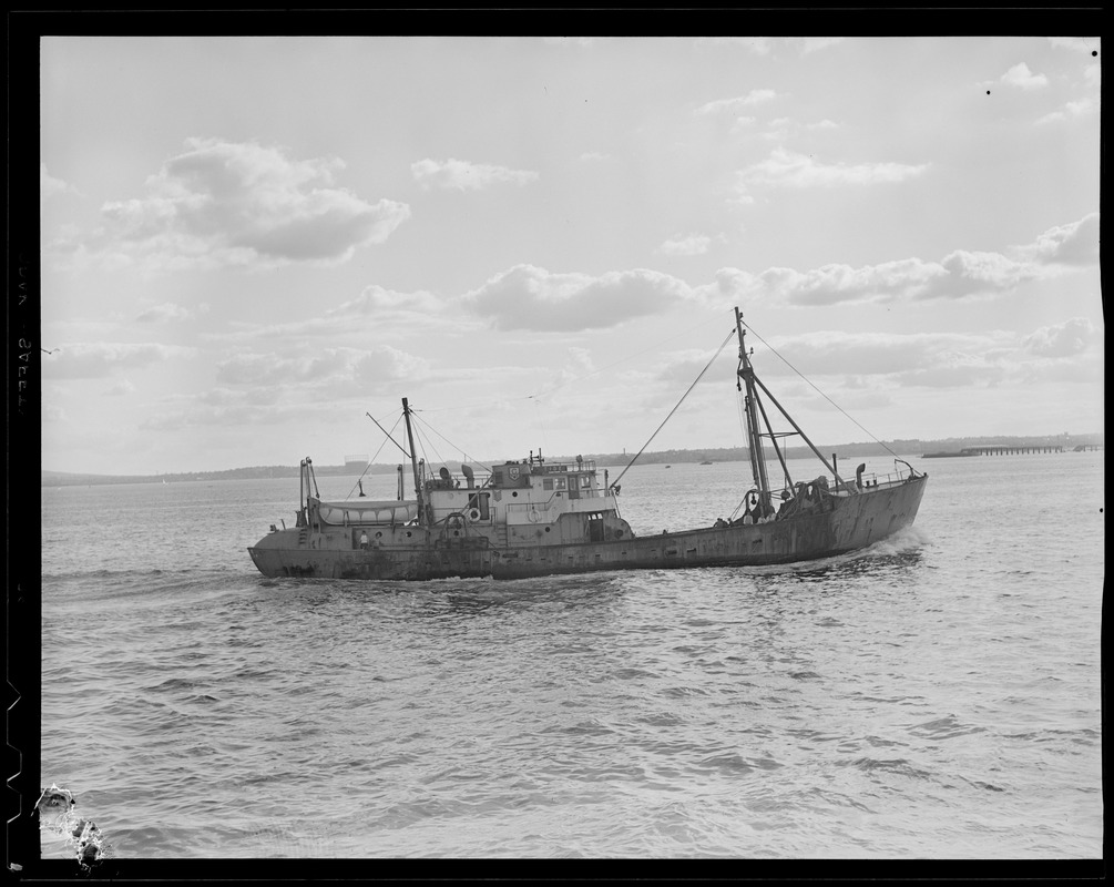 Fishing trawler "Tide" Boston Harbor