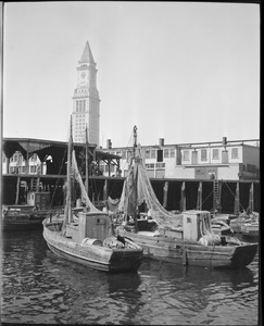 Fishing boats at Eastern Packer Pier - Custom House