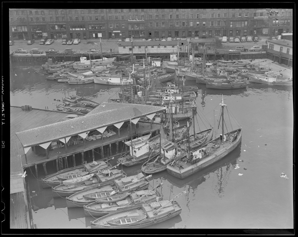 Waterfront: All fishing vessel views, mostly at or near T Wharf, North End, Boston & South Boston