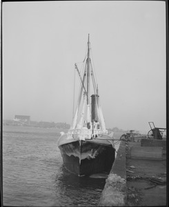 Ice covered trawlers - "Breaker"