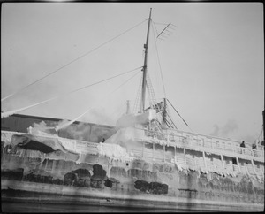 Ice covered trawlers - "Breaker"