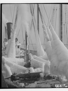 Ice covered trawlers - "Breaker"