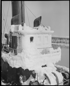 Ice covered trawlers - "Breaker"