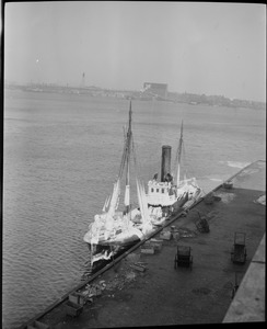 Ice covered trawlers - "Breaker"