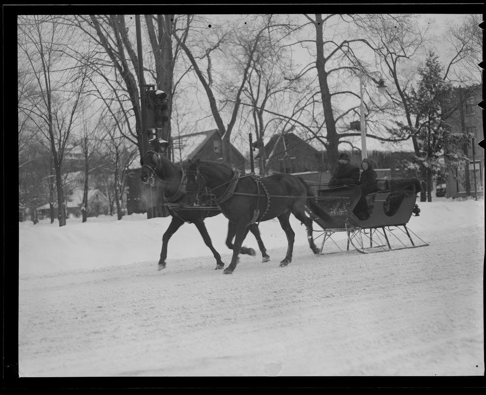 Concord? Sleigh ride Digital Commonwealth