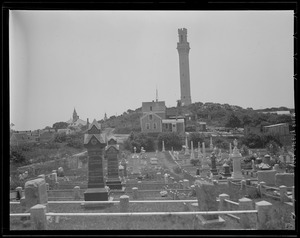 Provincetown cemetery and monument