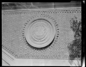 Seal on building, Cambridge?