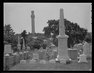 Provincetown cemetery and monument
