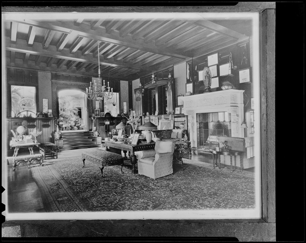 Interior, Larz Anderson Estate, Brookline