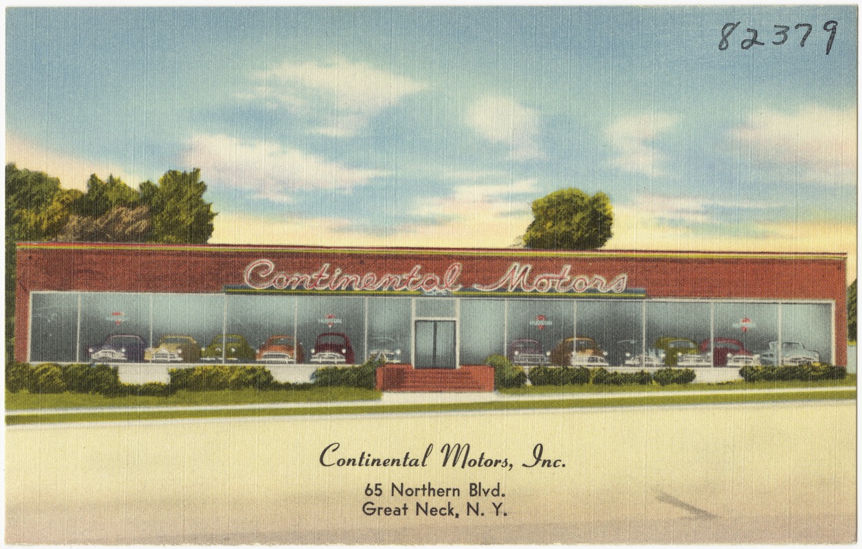 Continental Motors, Inc., 65 Northern Blvd., Great Neck, N. Y.