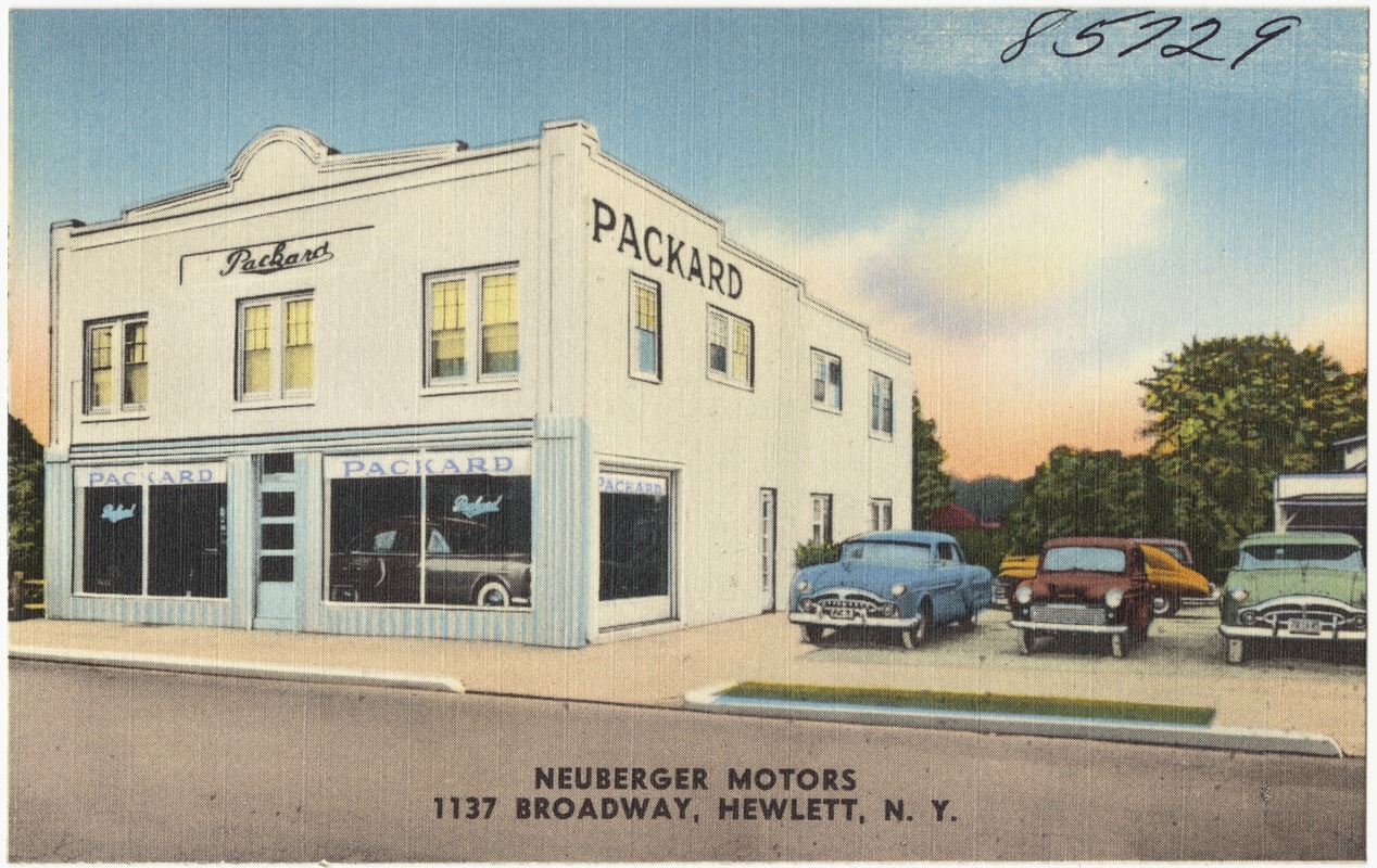 Neuberger Motors, 1137 Broadway, Hewlett, N. Y.