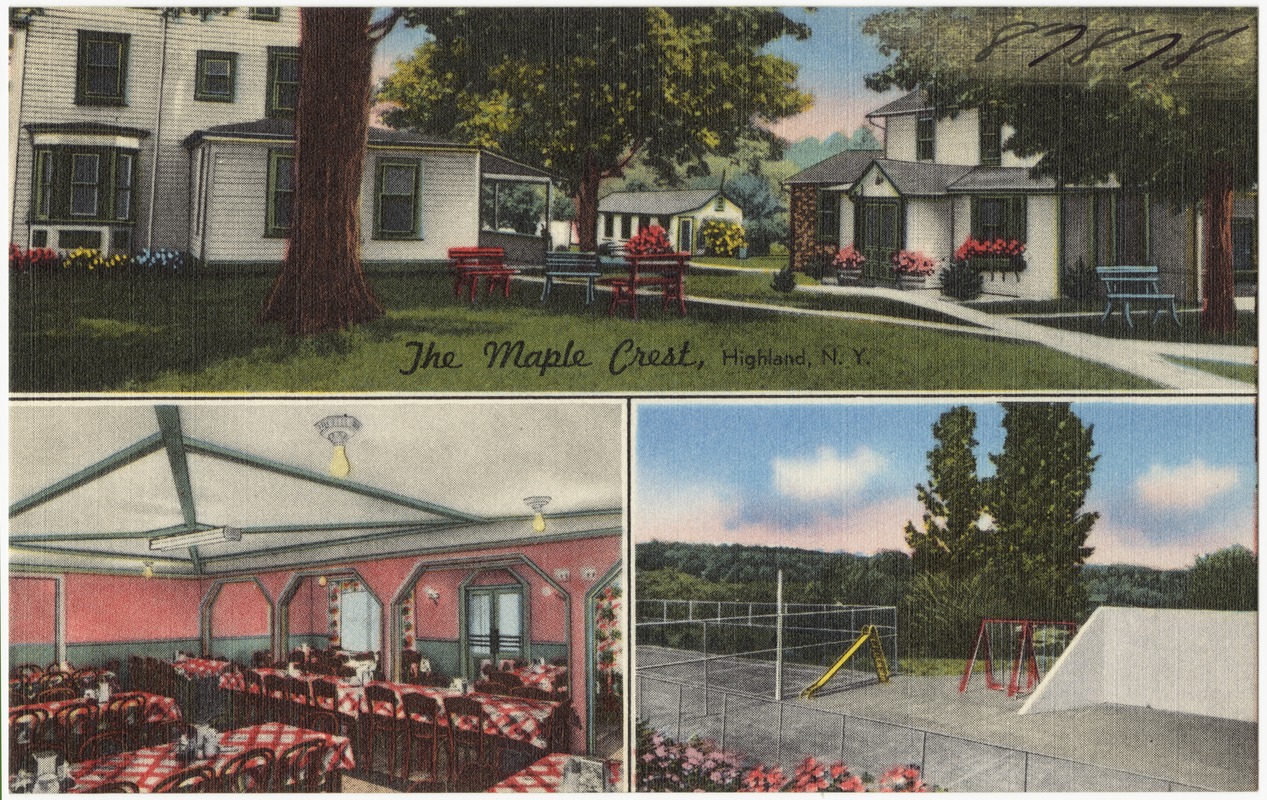 The Maple Crest, Highland, N. Y. Digital Commonwealth