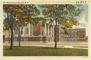 The high school, Hornell, N. Y.