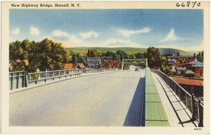 New highway bridge, Hornell, N. Y.