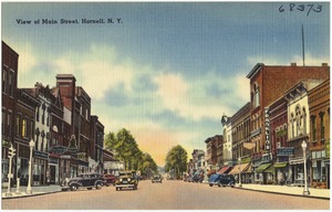 View of Main Street, Hornell, N. Y.