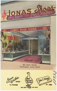 Jonas Shoes Inc. 281 Main Street, Huntington, Long Island