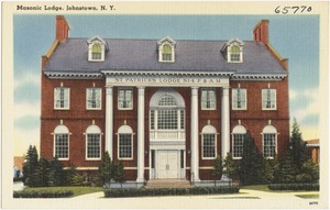 Masonic Lodge, Johnstown, N. Y.