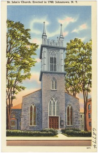 St. John's Church, erected in 1760, Johnstown, N. Y.