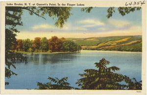 Lake Keuka, N. Y. at Garrett's Point, in the Finger Lakes