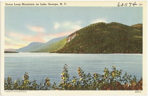 Deers Leap Mountain on Lake George, N. Y.