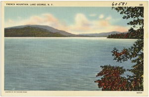 French Mountain, Lake George, N. Y.
