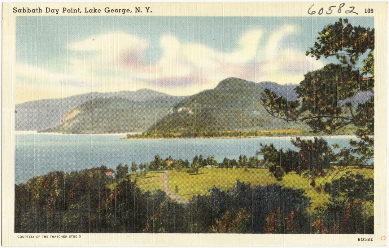 Sabbath Day Point, Lake George, N. Y. - Digital Commonwealth