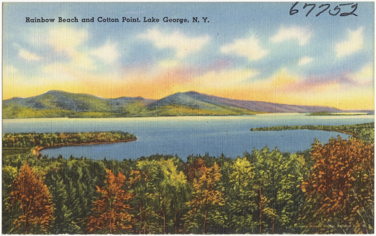 Rainbow Beach and Cotton Point, Lake George, N. Y.